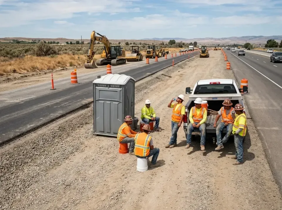 highway-road-construction-crew-007 — frequently asked questions, Porta Potty and Restroom Rentals in Loyalhanna, PA